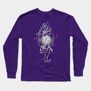 Time Butterflies Long Sleeve T-Shirt